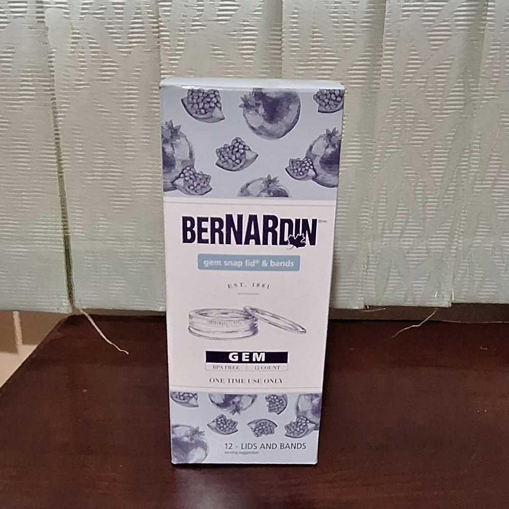 Bernardin Gem Snap Lids And Rings